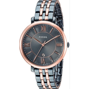 Uhrenarmband Fossil ES4321 Rostfreier Stahl Blau 14mm
